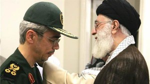 Major-General-Mohammad-Hossein-Baqeri-with-Khamenei