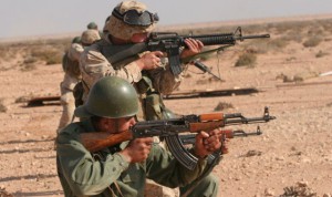 Moroccan-Military-to-Take-Part-in-Largest-American-Military-Exercises-in-Africa-Moroccan-and-American-Solders